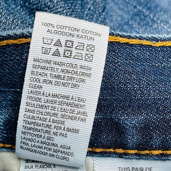 Lucky Brand Men's 101 Relaxed Straight Jeans Size 38 Straight Leg blue - Picture 5 of 10